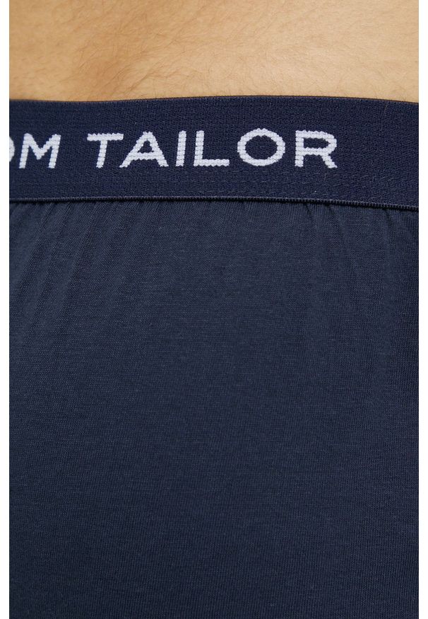 Tom Tailor - Bokserki bawełniane (2-pack). Kolor: niebieski. Materiał: bawełna