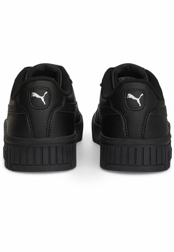 Puma - Młodzieżowe sneakersy Carina 2.0 PUMA Black Silver Gray. Zapięcie: sznurówki. Kolor: czarny, szary, wielokolorowy. Materiał: materiał, syntetyk. Szerokość cholewki: normalna. Sport: turystyka piesza