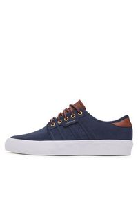 Adidas - adidas Sneakersy Seeley XT Shoes H01235 Granatowy. Kolor: niebieski. Materiał: skóra. Wzór: kolorowy