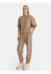 Guess Bluza V6RQ13 K9V31 Beżowy Regular Fit. Kolor: beżowy. Materiał: bawełna #3