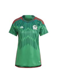 Adidas - Mexico 22 Home Jersey. Kolor: zielony. Materiał: jersey #2