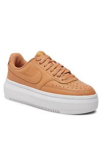 Nike Sneakersy Court Vision Alta Ltr DM0113 200 Pomarańczowy. Kolor: pomarańczowy. Materiał: skóra. Model: Nike Court #3