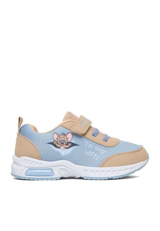 Sneakersy Tom & Jerry. Kolor: niebieski