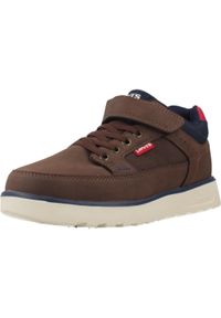 Levi's® - Kapcie LEVI'S MONTANA Brązowy. Kolor: brązowy. Materiał: syntetyk, tkanina. Sport: turystyka piesza