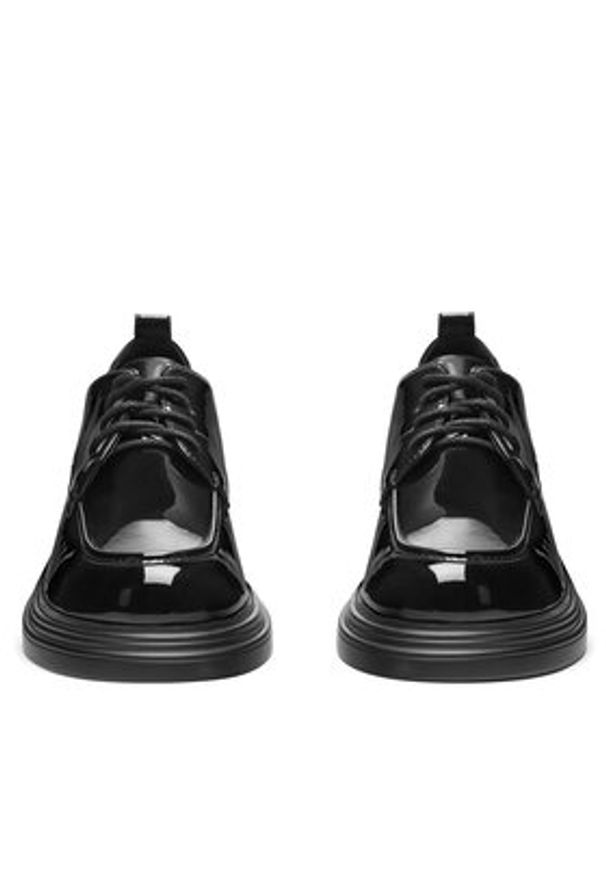 Jenny Fairy Półbuty WFA3072-1 Czarny. Kolor: czarny. Materiał: skóra