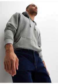 bonprix - Spodnie sztruksowe z gumką w talii, regular fit, prosta nogawka. Kolor: niebieski. Materiał: sztruks. Długość: krótkie #2