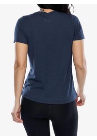 Koszulka turystyczna damska Smartwool Active Mesh Short Sleeve. Kolor: niebieski. Materiał: mesh
