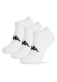 Kappa Skarpety niskie Z4441 AW24 (3-PACK) Biały. Kolor: biały. Materiał: bawełna