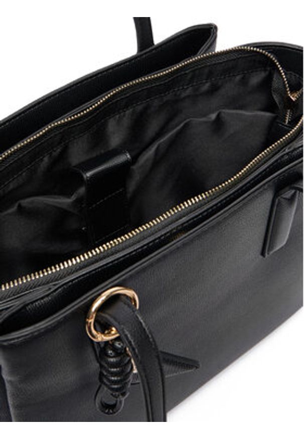 Aldo Torebka Abavas 14143636 Czarny. Kolor: czarny. Materiał: skórzane