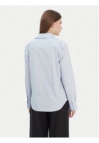 TOMMY HILFIGER - Tommy Hilfiger Koszula Ess WW0WW47169 Błękitny Regular Fit. Kolor: niebieski. Materiał: bawełna #4
