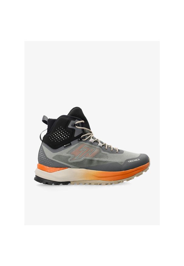 TECNICA - Buty turystyczne męskie Tecnica Spark S Mid GTX. Wysokość cholewki: za kostkę. Kolor: szary. Materiał: materiał, syntetyk. Szerokość cholewki: normalna