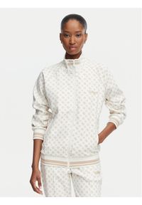 Guess Bluza V5YQ03 KB212 Kremowy Regular Fit. Kolor: kremowy. Materiał: syntetyk #1