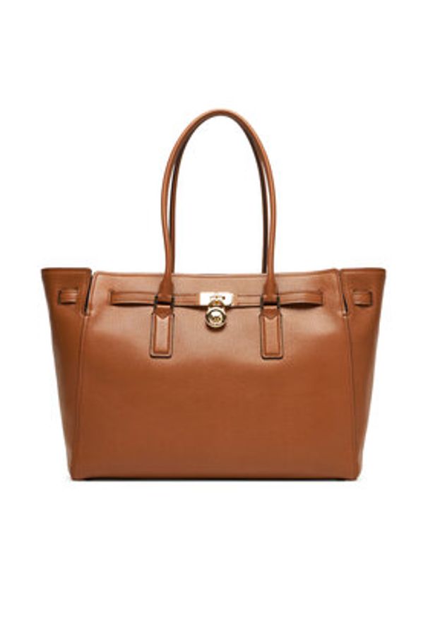 MICHAEL Michael Kors Torebka 30F5GNXT3L Brązowy. Kolor: brązowy. Materiał: skórzane