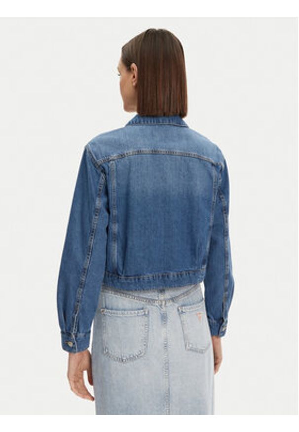 only - ONLY Kurtka jeansowa Lumi 15339977 Niebieski Regular Fit. Kolor: niebieski. Materiał: bawełna