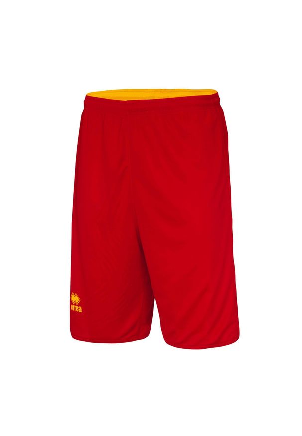 ERREA - Szorty Errea Chicago. Kolor: czerwony, wielokolorowy, żółty. Sport: koszykówka