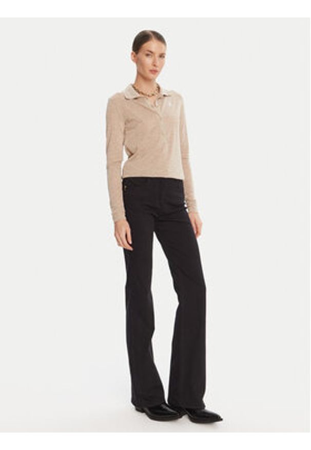 Patrizia Pepe Jeansy CP0937 DS04 K103 Czarny Regular Fit. Kolor: czarny