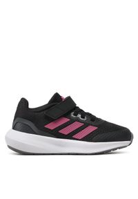 Adidas - adidas Buty Runfalcon 3.0 Sport Running Elastic Lace Top Strap Shoes HP5875 Czarny. Kolor: czarny. Materiał: materiał. Sport: bieganie