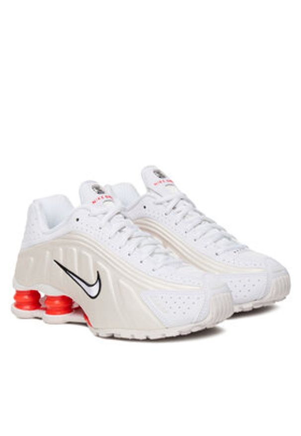 Nike Sneakersy Sox R4 AR3565 103 Biały. Kolor: biały. Materiał: skóra