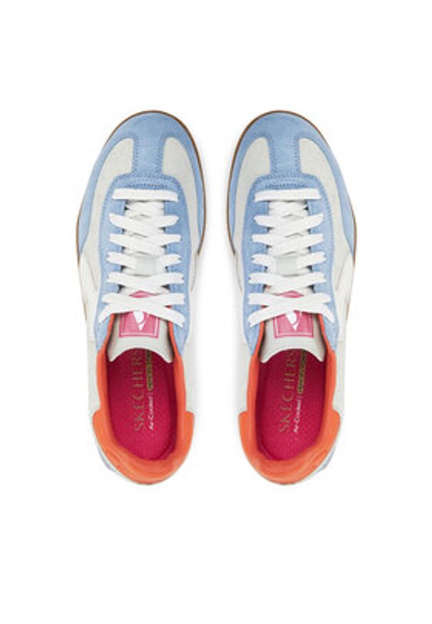 skechers - Skechers Sneakersy Hotshot - For The Win 185234/LBMT Kolorowy. Materiał: zamsz, skóra. Wzór: kolorowy