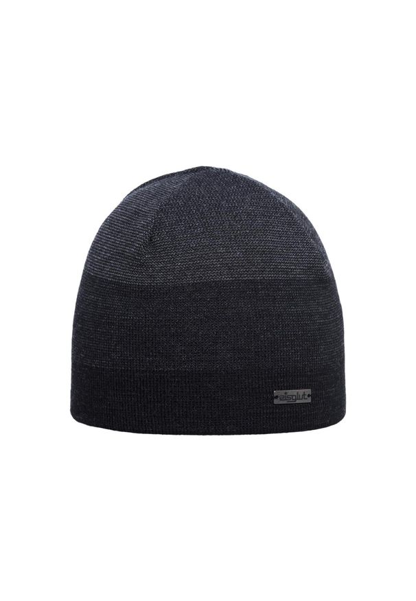 EISGLUT - Czapka zimowa męska Eisglut Renton Rewoolife. Kolor: szary. Sezon: zima. Styl: sportowy