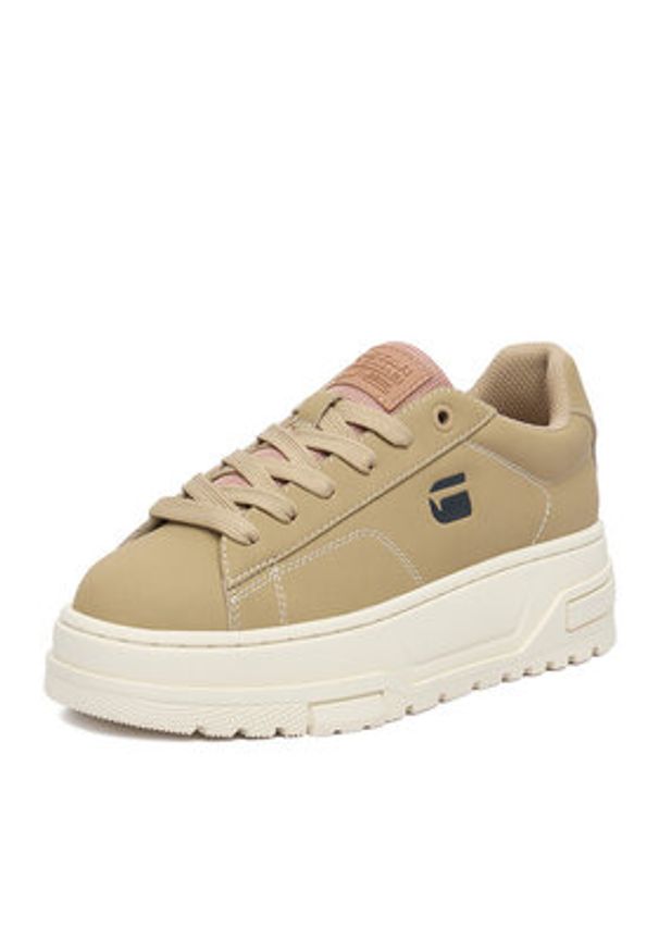 G-Star RAW - G-Star Raw Sneakersy CEO-COLS Beżowy. Kolor: beżowy. Materiał: skóra, nubuk