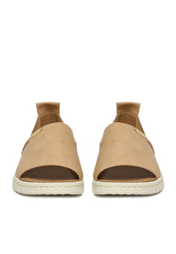 Go Soft Sandały CEO-LA319143-6 Beżowy. Kolor: beżowy. Materiał: materiał