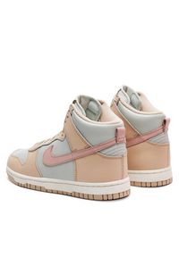 Nike Sneakersy Dunk High DD1869 113 Beżowy. Kolor: beżowy. Materiał: skóra #3
