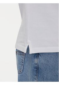 Timberland Polo TB0A6VDP Biały Regular Fit. Typ kołnierza: polo. Kolor: biały. Materiał: bawełna #4