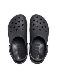 Crocs Klapki Classic Platform Glitter Clog W 207241 Czarny. Kolor: czarny. Obcas: na platformie #4