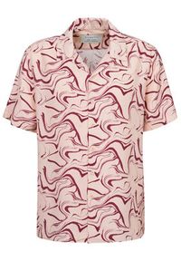 Bugatti Koszula 9253-78956C Czerwony Comfortable Fit. Kolor: czerwony. Materiał: wiskoza #4