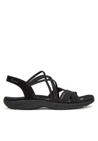 skechers - Skechers Sandały Reggae Slim-Sunnyside 163185/BBK Czarny. Kolor: czarny. Materiał: materiał