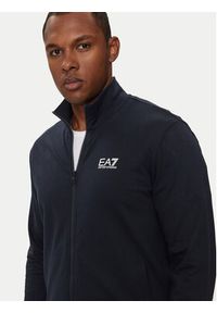 EA7 Emporio Armani Dres 8NPV60 PJVRZ 1562 Granatowy Regular Fit. Kolor: niebieski. Materiał: bawełna #4
