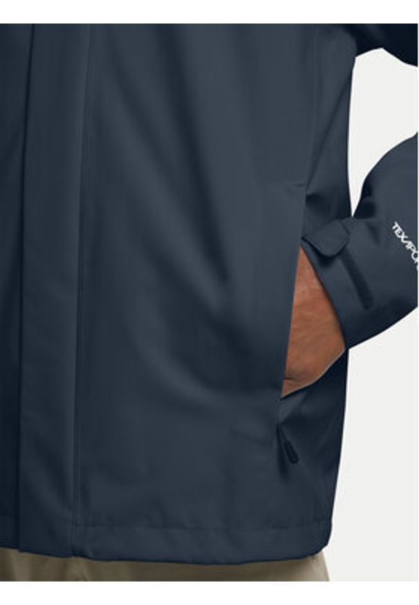 Jack Wolfskin Kurtka outdoor Trailtime 2l A63903 Granatowy Regular Fit. Kolor: niebieski. Materiał: syntetyk. Sport: outdoor