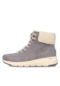 skechers - Skechers Botki Glacial Ultra Woodlands 16677/GRY Szary. Kolor: szary. Materiał: materiał #4