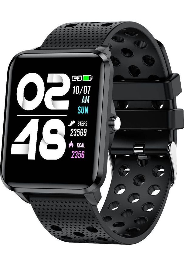 Smartwatch Bemi KIX-M + Słuchawki BT Bemi Tutti Czarny. Rodzaj zegarka: smartwatch. Kolor: czarny