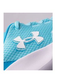 Buty Under Armour W 3027007-400 niebieskie. Okazja: na co dzień. Kolor: niebieski. Materiał: materiał, syntetyk #9