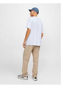 Jack & Jones - Jack&Jones T-Shirt Logan 12253442 Biały Standard Fit. Kolor: biały. Materiał: bawełna