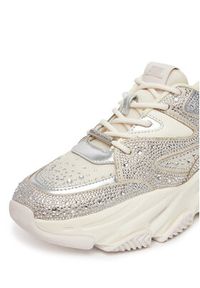 Steve Madden Sneakersy Privy SM19000082 Srebrny. Kolor: srebrny. Materiał: materiał #5