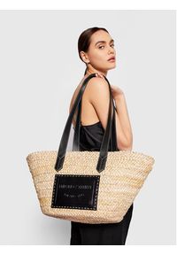 Victoria Victoria Beckham Bermudy Basket Weave 2221WSR002699B Czarny Regular Fit. Kolor: czarny. Materiał: wiskoza #46