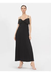 Rinascimento Sukienka wieczorowa CFC0116302003 Czarny Regular Fit. Kolor: czarny. Materiał: syntetyk. Styl: wizytowy #1