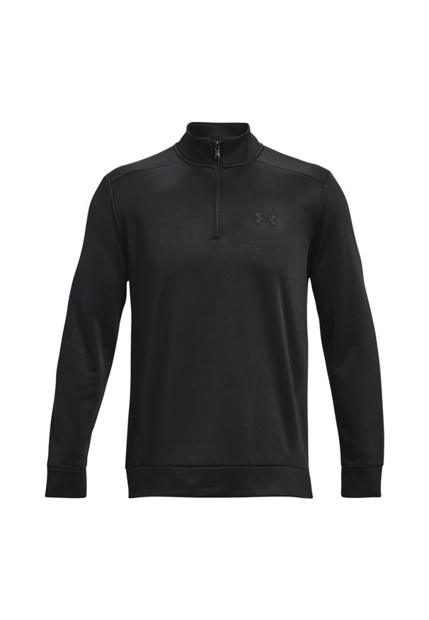 Bluza fitness męska Under Armour Armour Fleece 1/4 Zip. Kolor: czarny. Sport: fitness