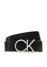 Calvin Klein Pasek Damski Re-Lock Ck Rev Belt 30Mm K60K610156 Czarny. Kolor: czarny. Materiał: skóra
