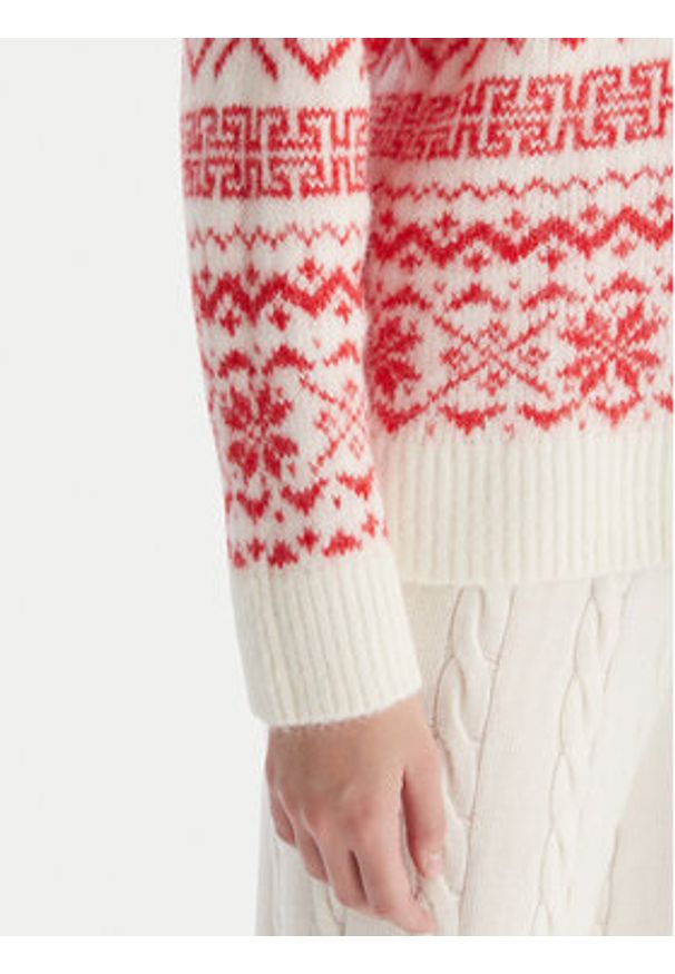 only - ONLY Sweter Xmas Nordic 15354824 Czerwony Regular Fit. Kolor: czerwony. Materiał: syntetyk