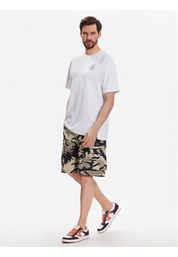 DC T-Shirt Quality Goods ADYZT05235 Biały Relaxed Fit. Kolor: biały. Materiał: bawełna