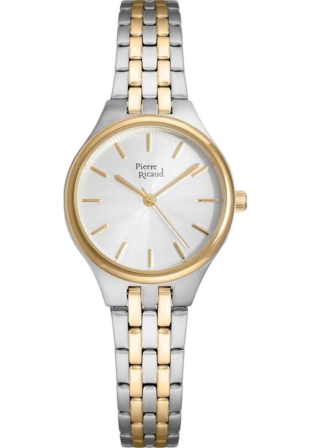Zegarek damski Pierre Ricaud P21030.2113Q srebrny. Kolor: srebrny