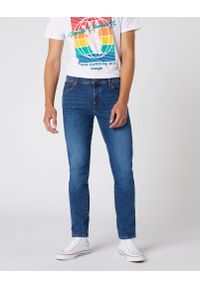 Spodnie Męskie Jeansowe Wrangler Texas Slim Game On W12ST112E 112126517, W34 L30. Okazja: na co dzień. Styl: casual #1