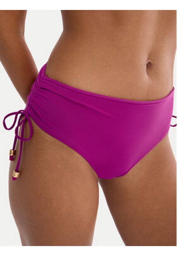 Triumph Dół od bikini Summer Twist Midi 01 10226501 Różowy. Kolor: różowy. Materiał: syntetyk