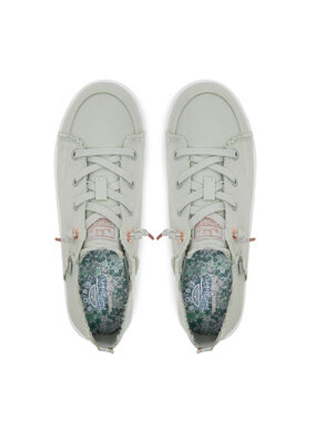skechers - Skechers Sneakersy BOBS B Cute 2.0 114150/MNT Zielony. Kolor: zielony. Materiał: materiał