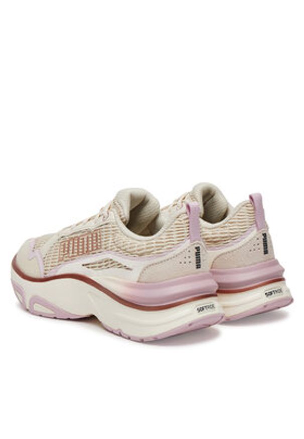 Puma Sneakersy Softride Divine Metal Wn s 310167 04 Écru. Materiał: materiał