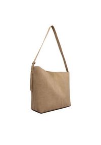 Gino Rossi - GINO ROSSI Torebka EO-LA224-19148-1 Beżowy. Kolor: beżowy. Materiał: zamszowe, skórzane #2